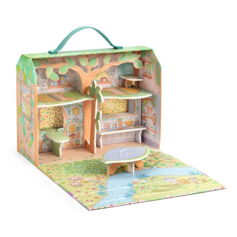 DJECO - TINYLY: SYLVIA & FOX'S LITTLE HOUSE IN THE FOREST 
