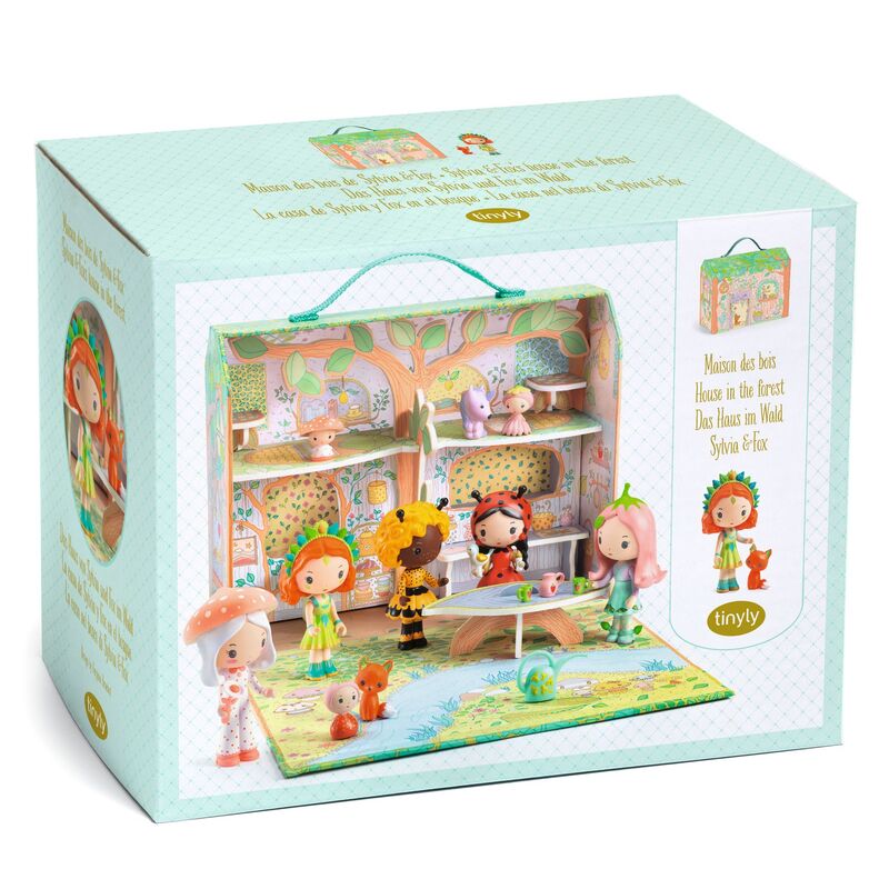 DJECO - TINYLY: SYLVIA & FOX'S LITTLE HOUSE IN THE FOREST 