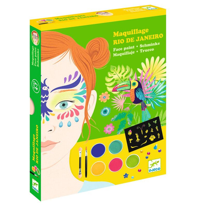 DJECO - RIO DE JANEIRO FACE PAINT KIT