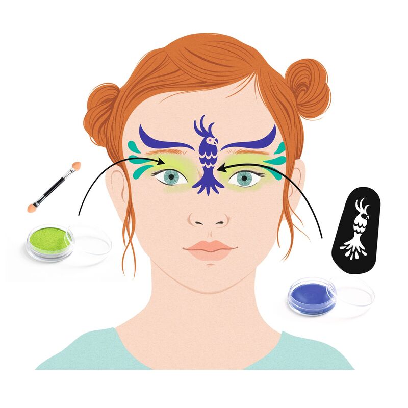 DJECO - RIO DE JANEIRO FACE PAINT KIT