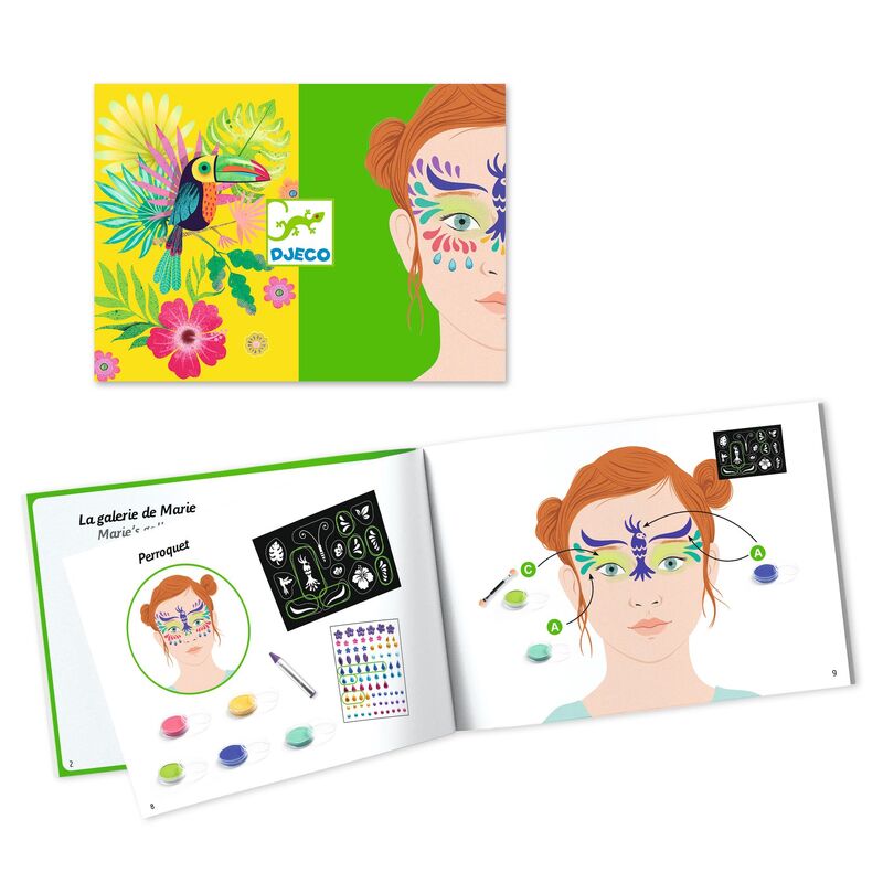 DJECO - RIO DE JANEIRO FACE PAINT KIT