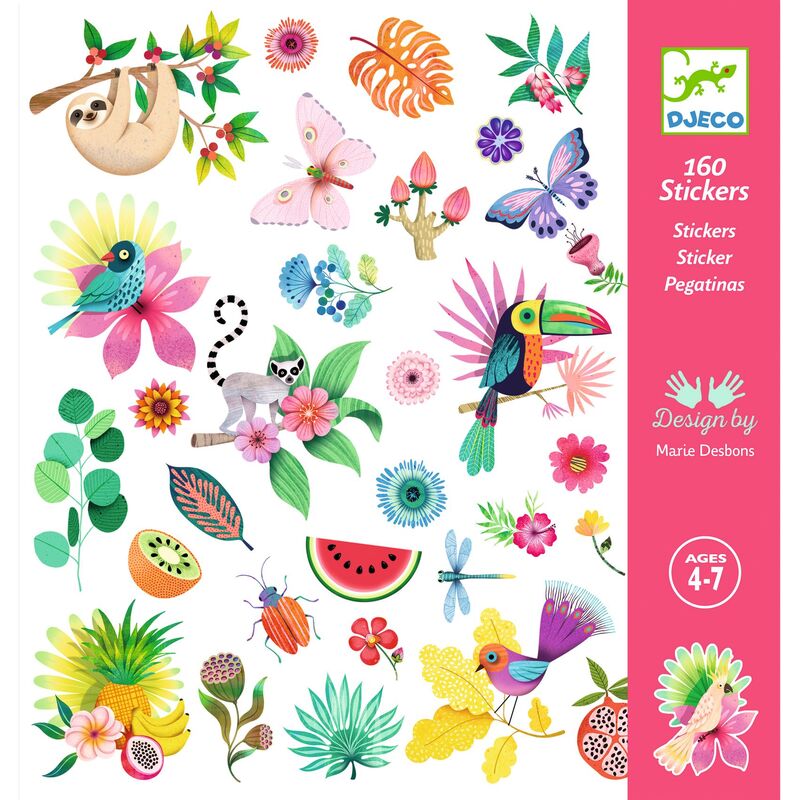 DJECO - STICKERS: PARADISE 