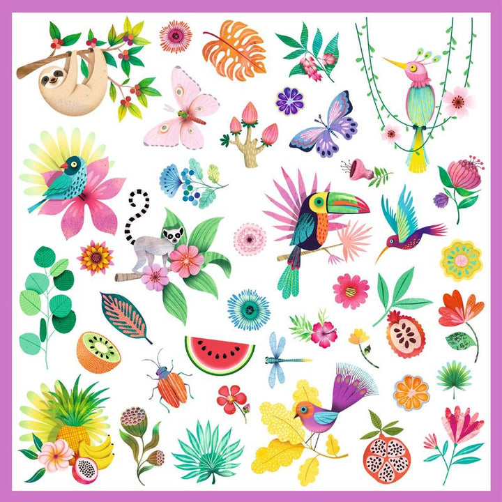 DJECO - STICKERS: PARADISE 
