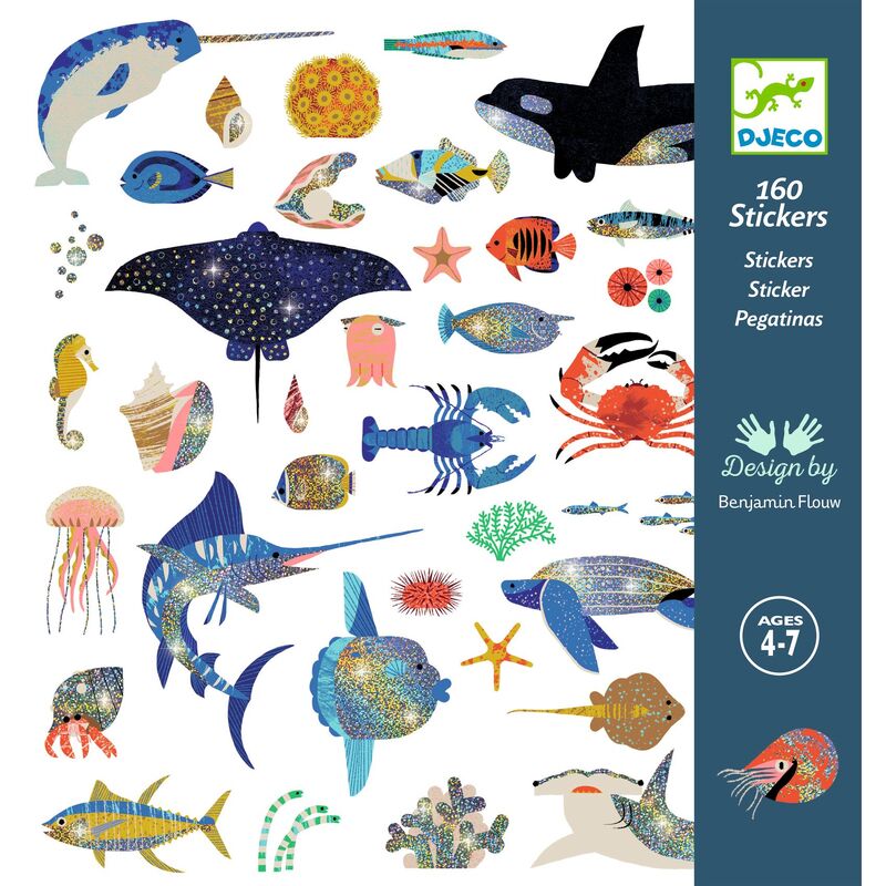 DJECO - STICKERS: OCEAN 