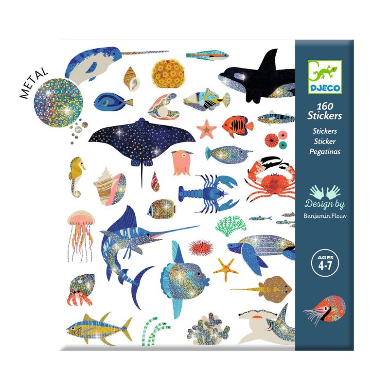 DJECO - STICKERS: OCEAN 