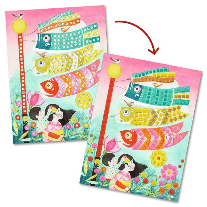 DJECO - KYOTO JAPAN FOAM MOSAIC COLLAGE 