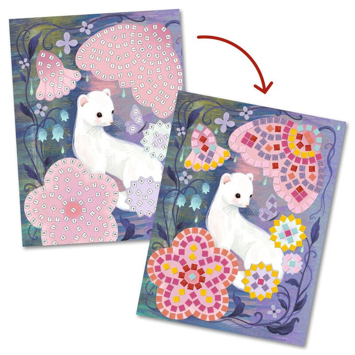 DJECO - WOODLAND FOAM MOSAIC COLLAGE 