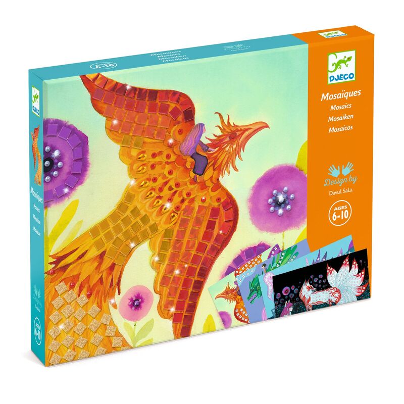 DJECO - MYTHICAL CREATURES MOSAIC COLLAGE SET