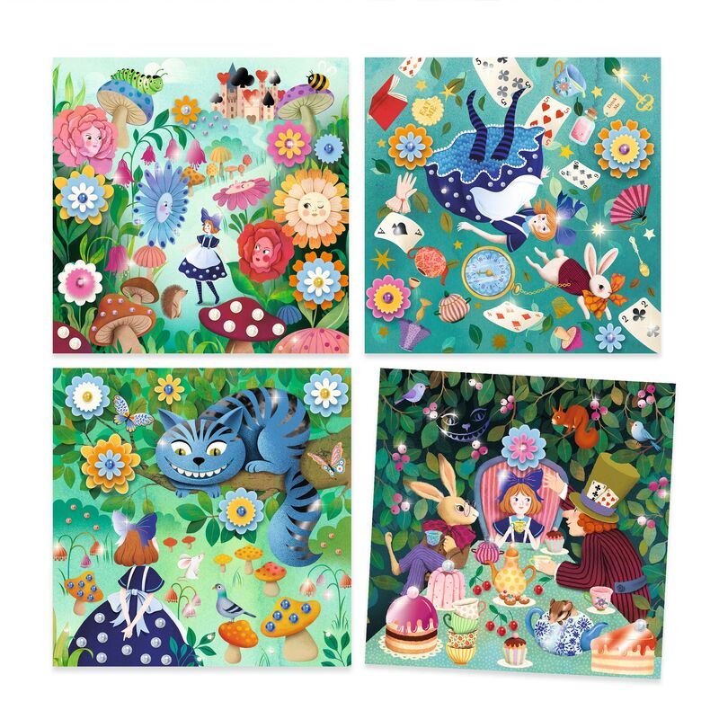 DJECO - IN WONDERLAND DECORATE KIT 