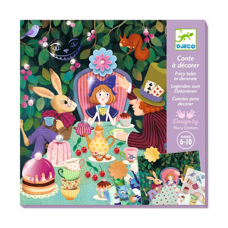 DJECO - IN WONDERLAND DECORATE KIT 