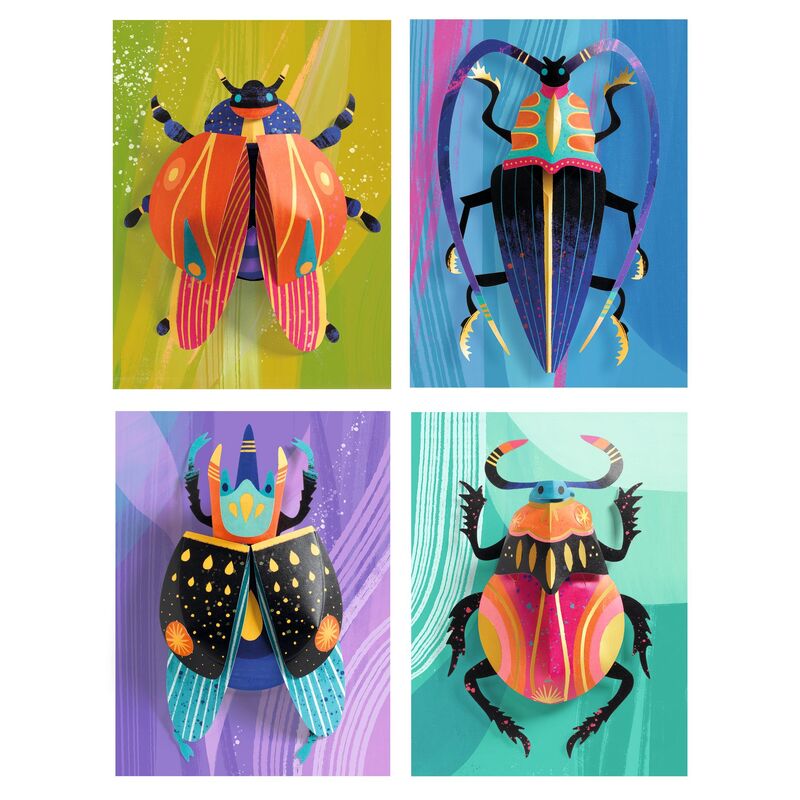 DJECO - COLLAGE: BUGS 3D POSTER