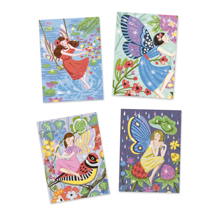 DJECO - GLITTER BOARDS: THE GENTLE LIFE OF FAIRIES 