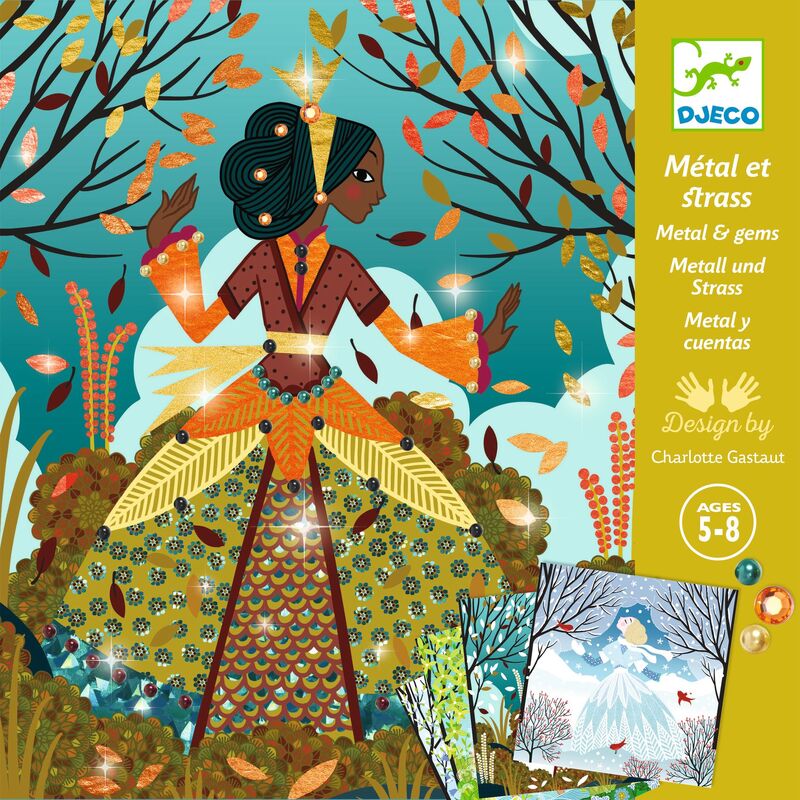 DJECO - FOIL ART: DRESSES