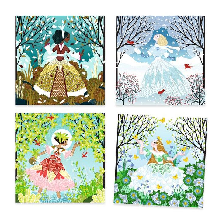 DJECO - FOIL ART: DRESSES