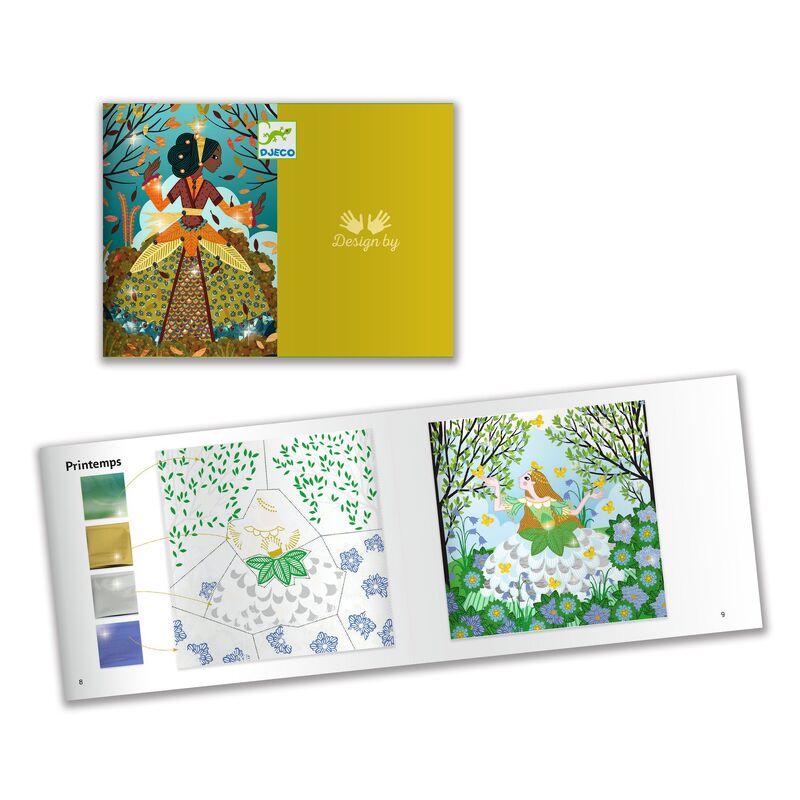 DJECO - FOIL ART: DRESSES