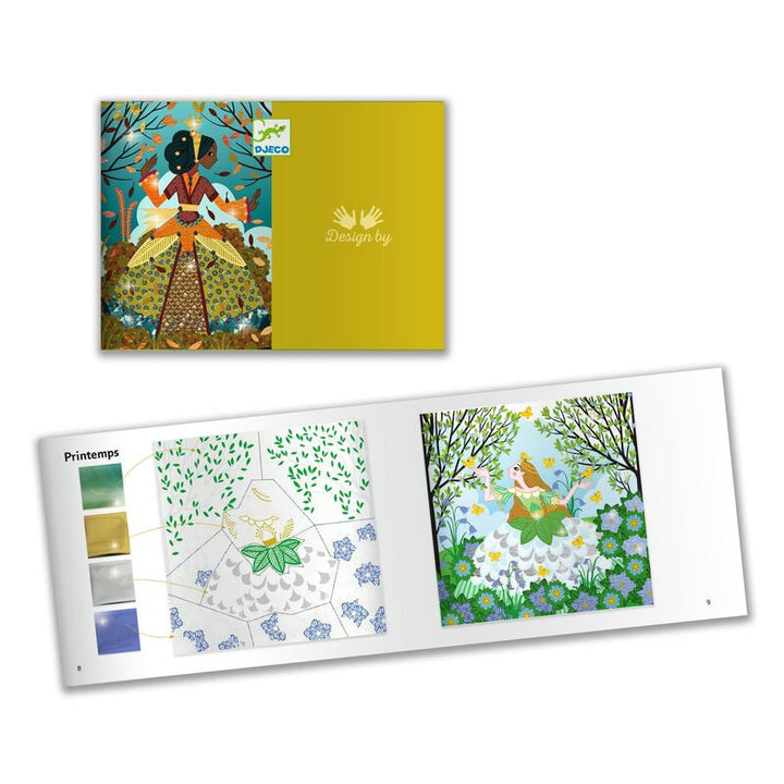 DJECO - FOIL ART: DRESSES