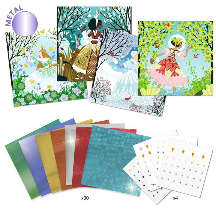 DJECO - FOIL ART: DRESSES