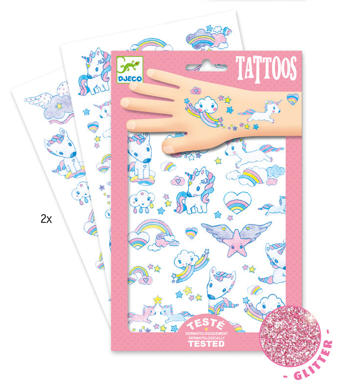 DJECO - TATTOOS: UNICORNS