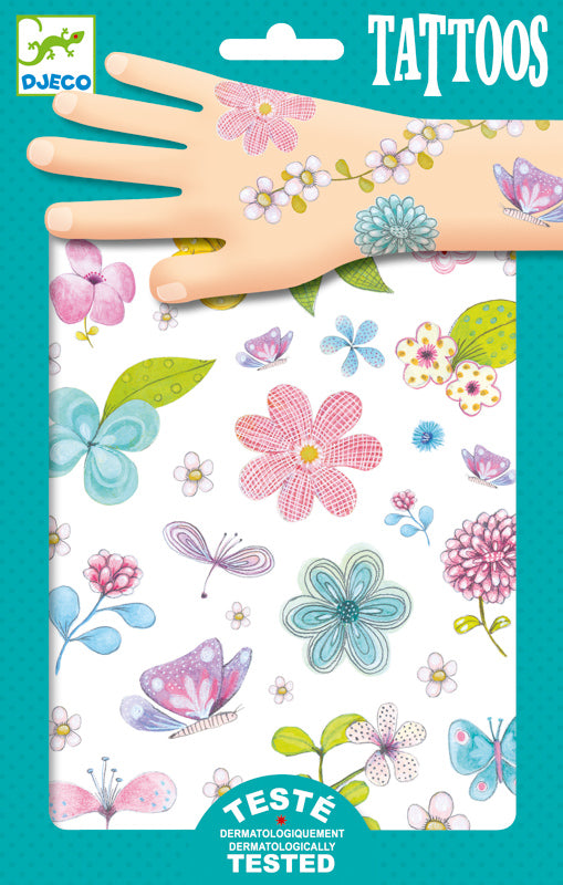 DJECO - TATTOOS: FAIR FLOWERS OF THE FEILD 