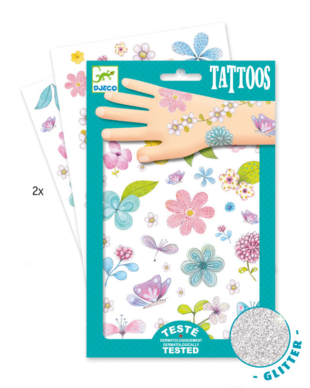 DJECO - TATTOOS: FAIR FLOWERS OF THE FEILD 