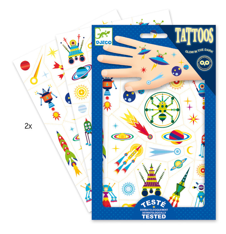 DJECO - SPACE ODDITY TATTOOS