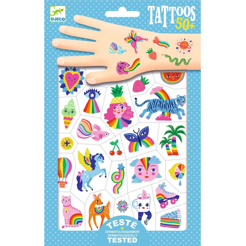 DJECO - TATTOOS: RAINBOW 