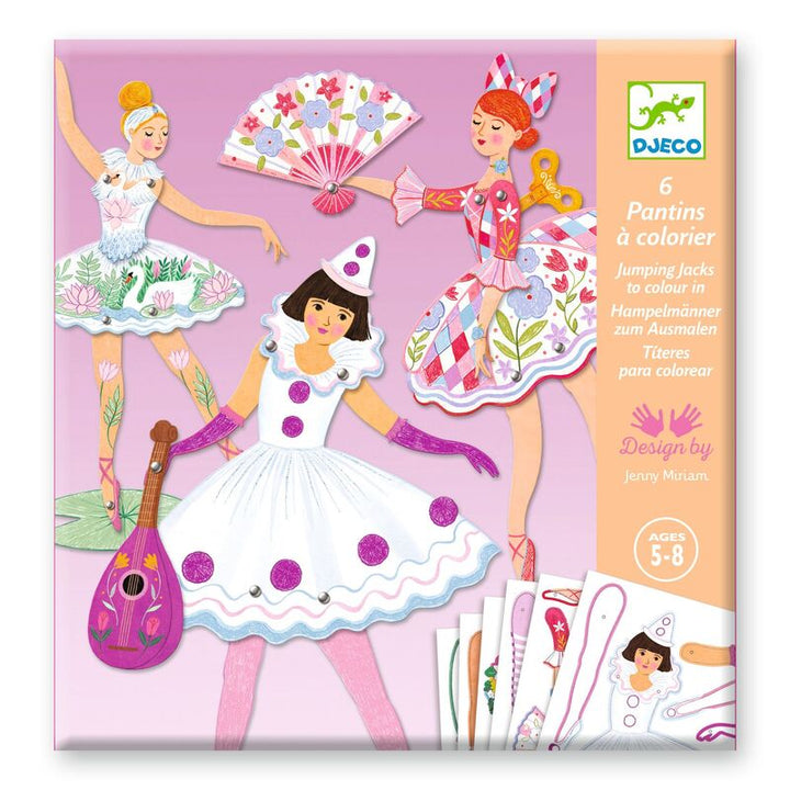 DJECO - BALLET PAPER PUPPETS 