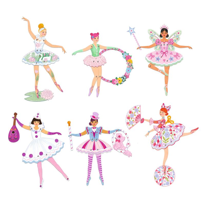 DJECO - BALLET PAPER PUPPETS 