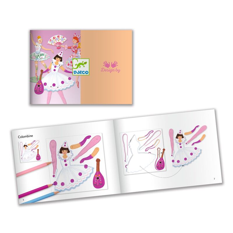 DJECO - BALLET PAPER PUPPETS 