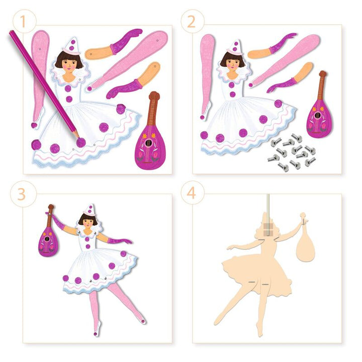 DJECO - BALLET PAPER PUPPETS 