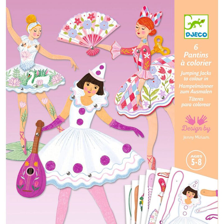 DJECO - BALLET PAPER PUPPETS 