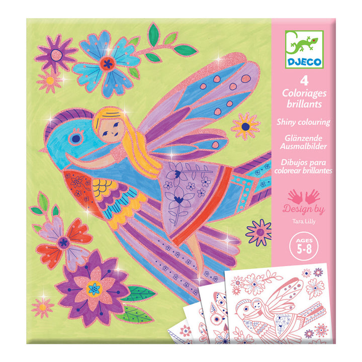 DJECO - SMALL WINGS COLOURING