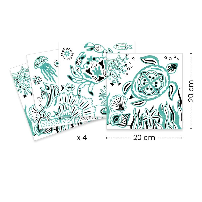 DJECO - UNDER THE SEA COLOURING 