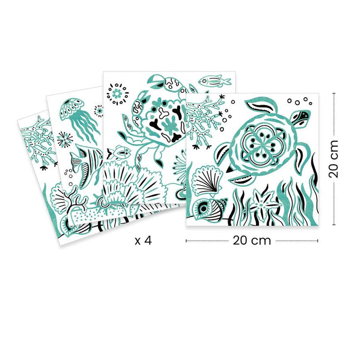 DJECO - UNDER THE SEA COLOURING 