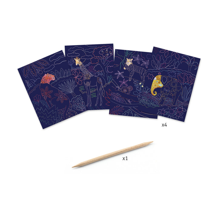 DJECO - SCRATCH CARDS: LUSH NATURE
