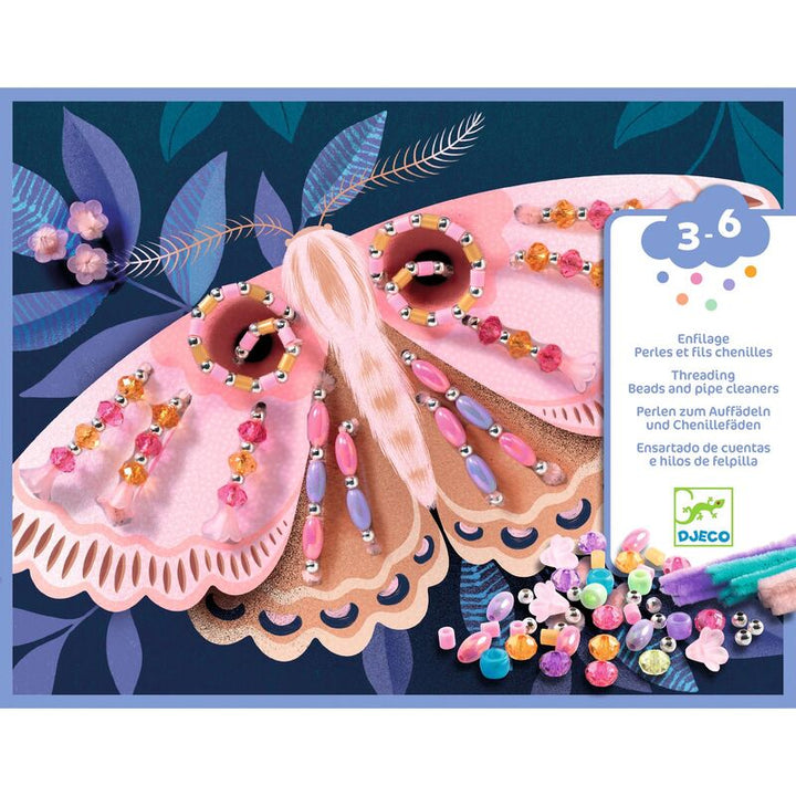 DJECO - THREADING SET: LIGHT UP THE NIGHT