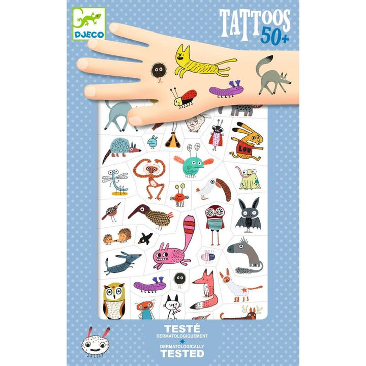 DJECO - TATTOOS: LITTLE CRITTERS