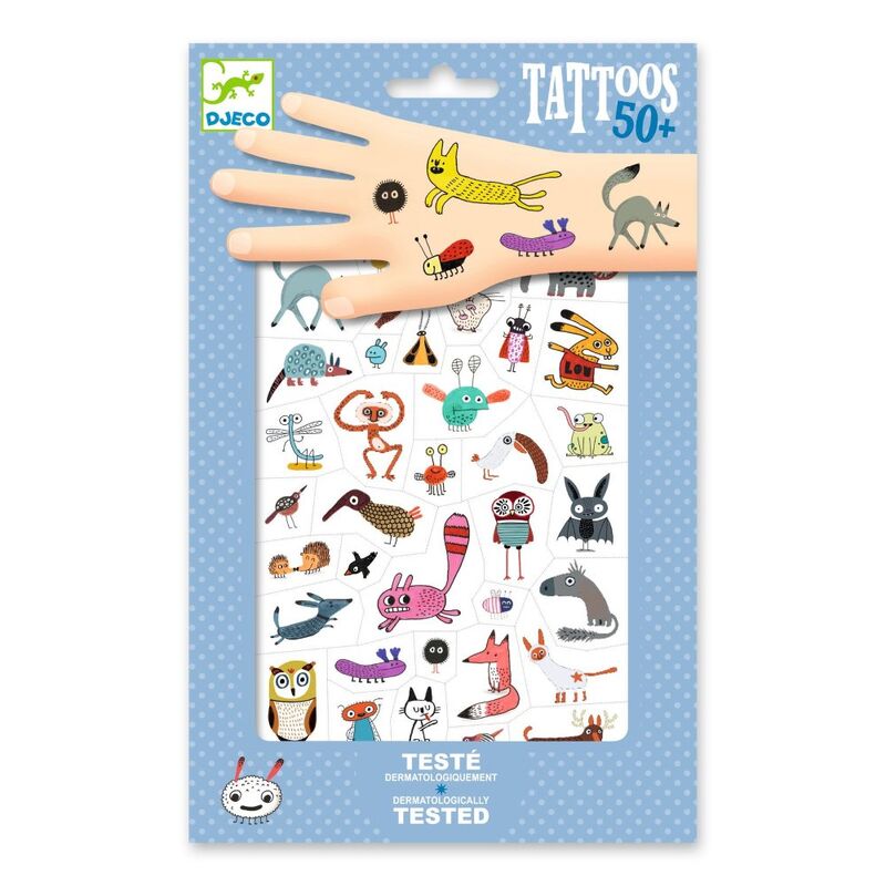 DJECO - TATTOOS: LITTLE CRITTERS
