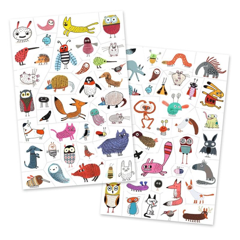 DJECO - TATTOOS: LITTLE CRITTERS