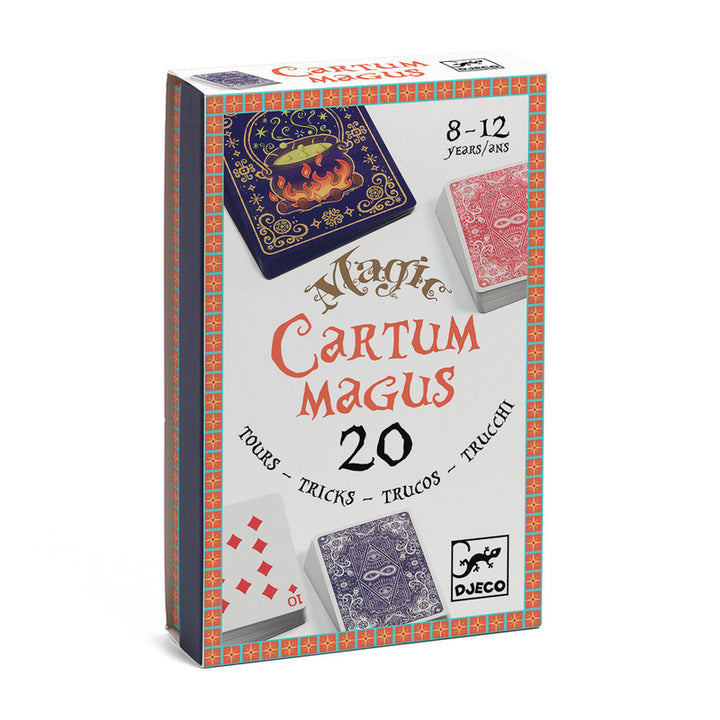 DJECO - 20 MAGIC TRICKS CARD SET 