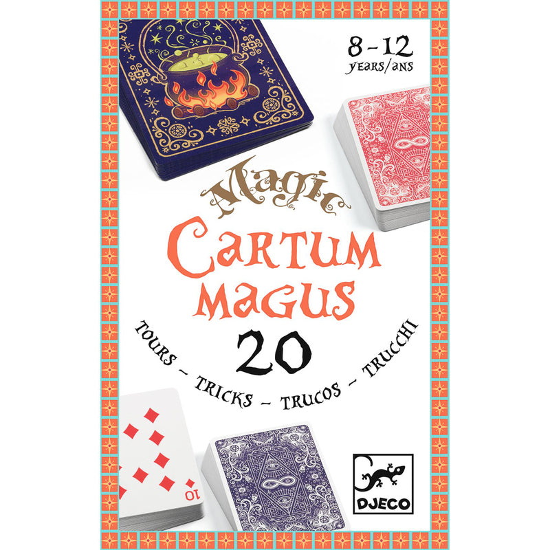 DJECO - 20 MAGIC TRICKS CARD SET 