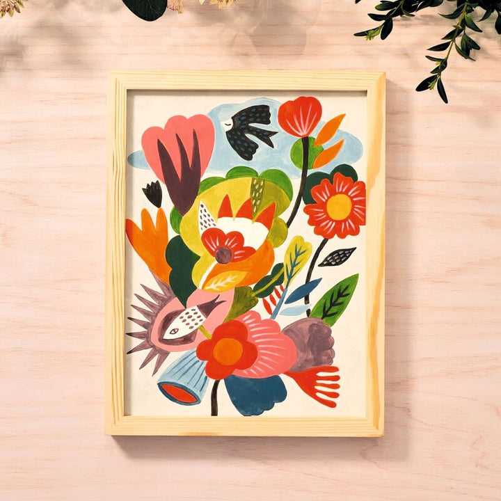 DJECO - ATELIER 23: ABSTRACT CANVAS PAINTING KIT