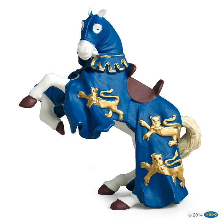 PAPO - MEDIEVAL BLUE KING RICHARD HORSE 