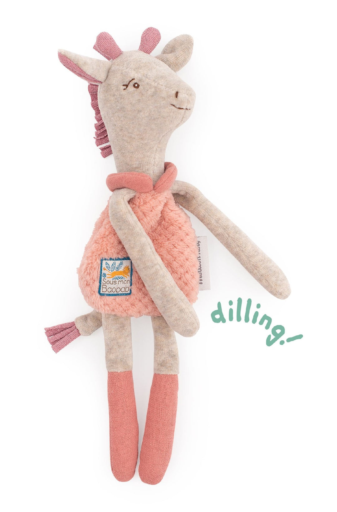 MOULIN ROTY - SOUS MON BAOBAB: GIRAFFE RATTLE 