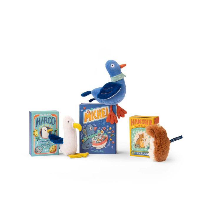 MOULIN ROTY - PUCE & PILOU: MICHAEL THE PIGEON RATTLE