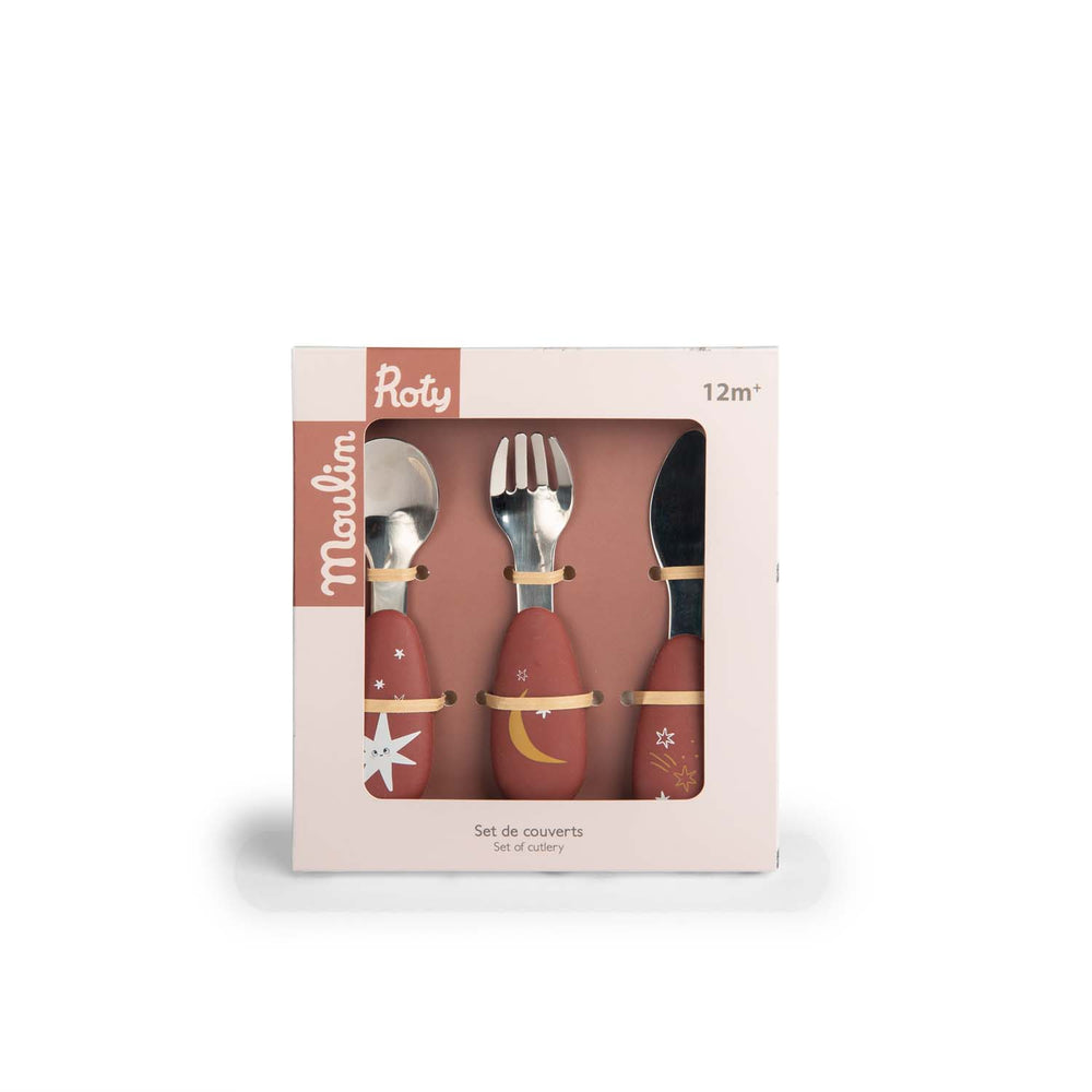 MOULIN ROTY - APRES LA PLUIE: CUTLERY SET 