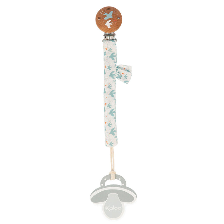 KALOO - KDOUX PACIFIER HOLDER: DOVE