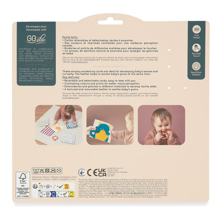 KALOO - STIMULI SOFT SENSORY BOOK
