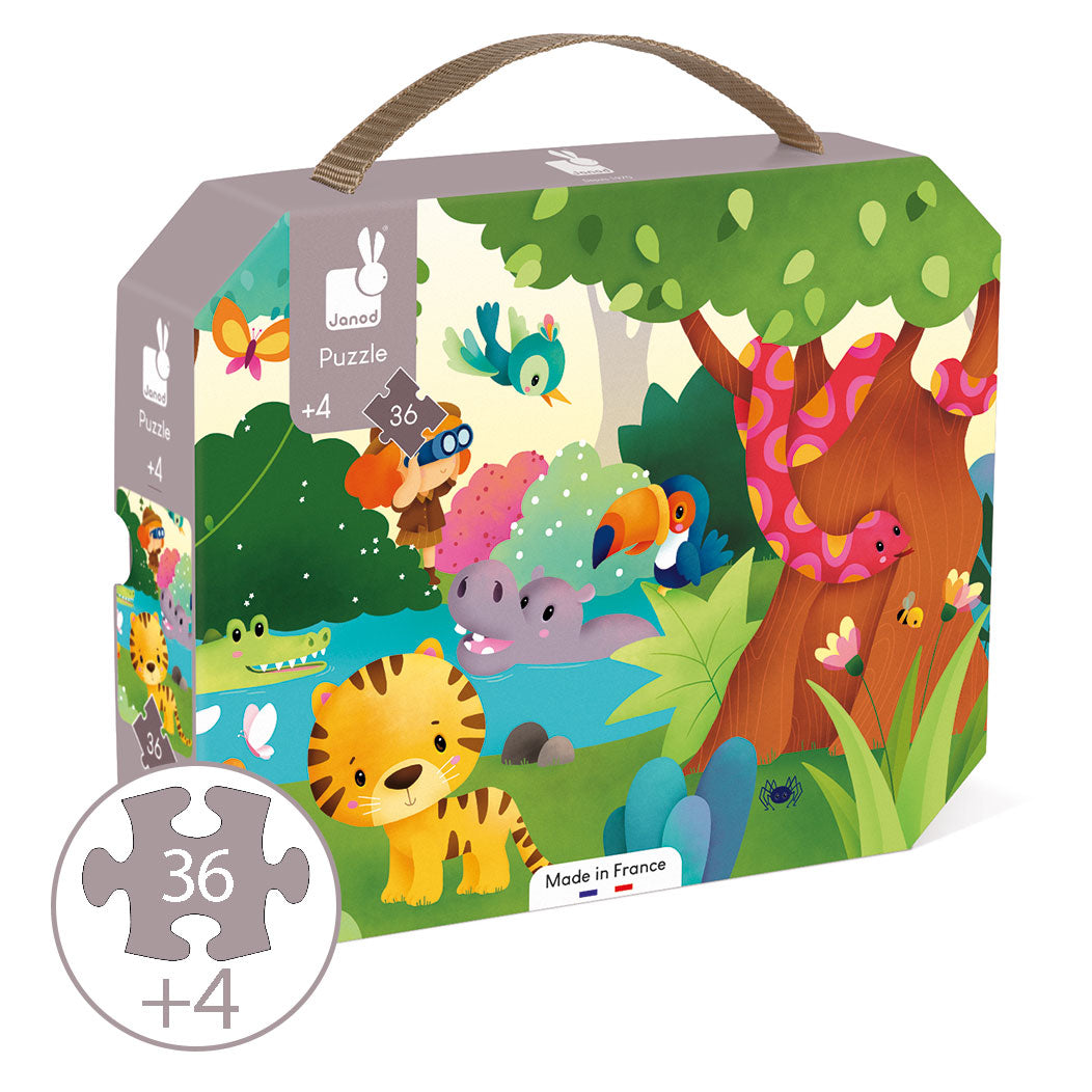 JANOD - PUZZLE: WILD ANIMALS 