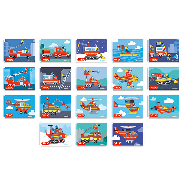 JANOD - MAGNETIC BOOK: FIRE FIGHTERS